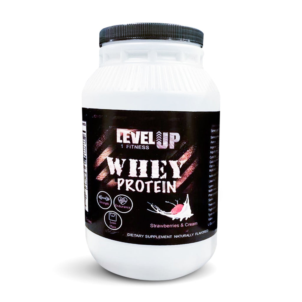 Level Up 1 Fitness Whey Protein (Strawberries &Cream)